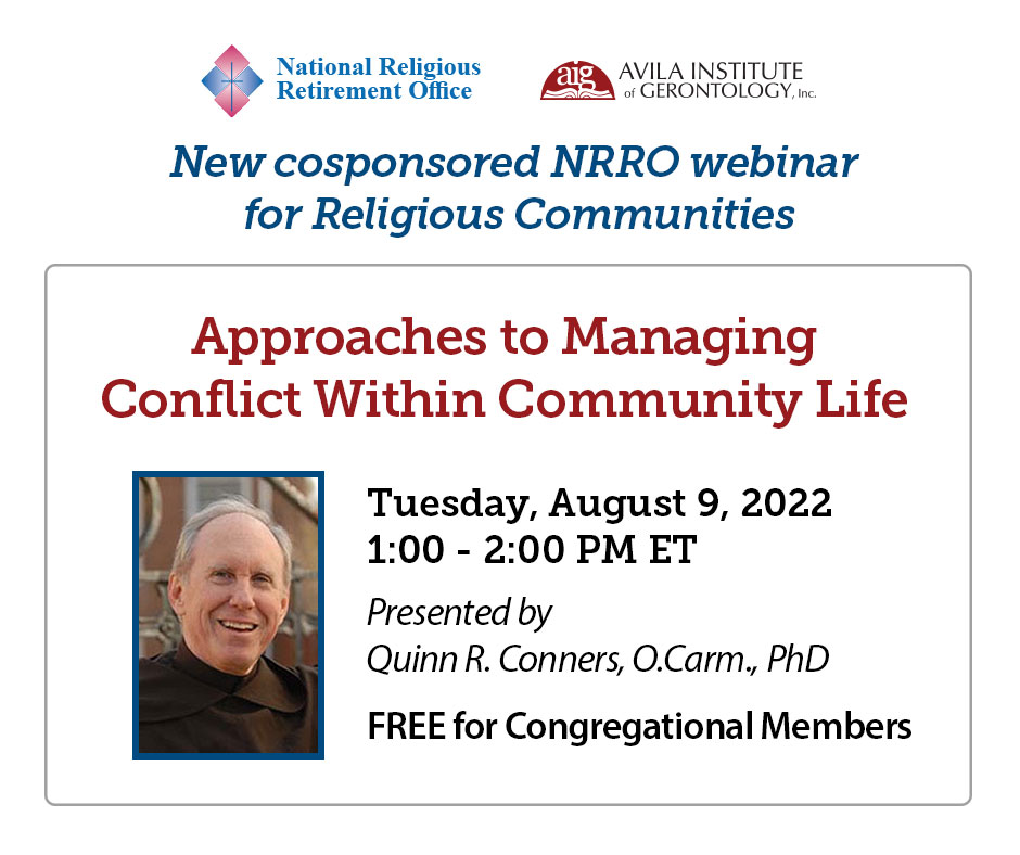 nrro cosponsored webinar managing conflict within community life