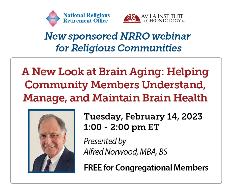 NRRO webinar February 2023 Aging Brain Alfred Norwood